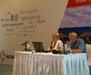 Колесникова Ольга Николаевна, руководитель направления комплексных проектов, «Совзонд», Россия. Группировка RapidEye  — 6 лет на орбите. Новые геоинформационные сервисы компания BlackBridge для обеспечения непрерывного и экономически эффективного процесса обновления карт и баз пространственных данных.
Olga Kolesnikova, Head of complex projects, SOVZOND Company, Russia. RapidEye Constellation — has been 6 years in orbit. BlackBridge new geoinformation services for providing contiguous and cost-effective process for updating maps and spatial databases.